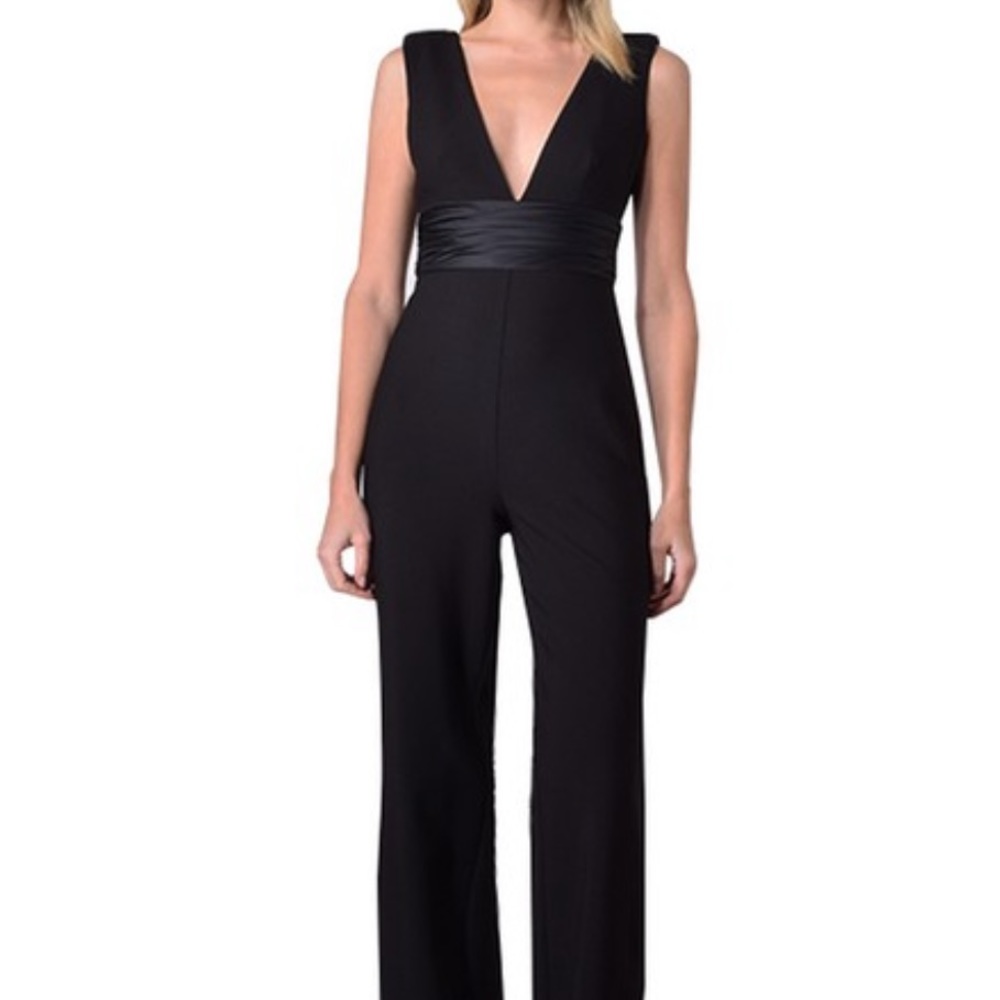 LIKELY Black Jumpsuit